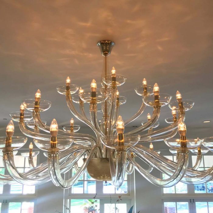 Modern Chandelier In Murano Glass For, Lights Chandeliers In Denver 2020