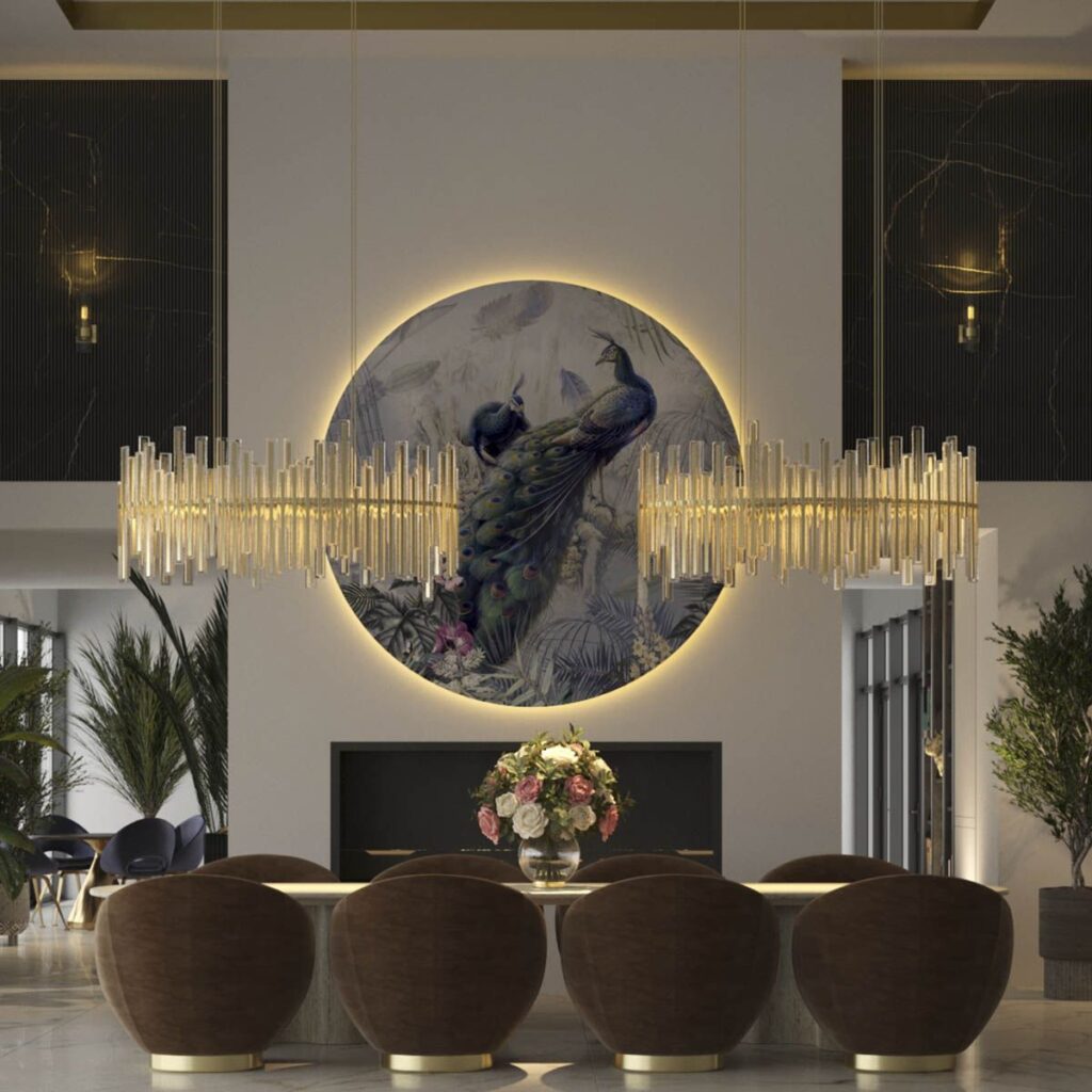 The Arcadian lampadario lusso moderno