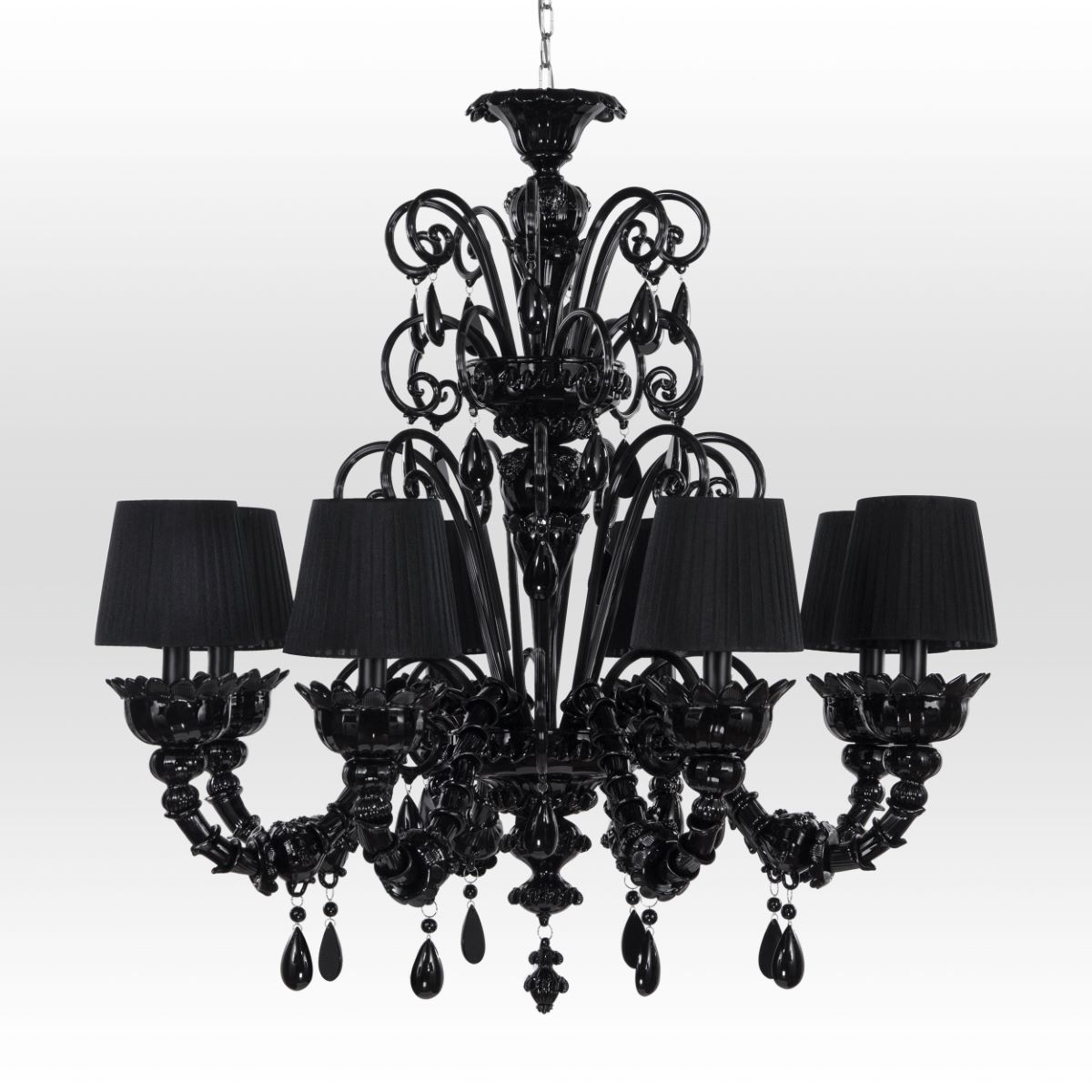 Lampadario in stile Murano Montecristo