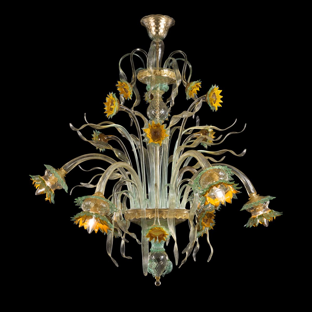 Lampadari veneziani girasole