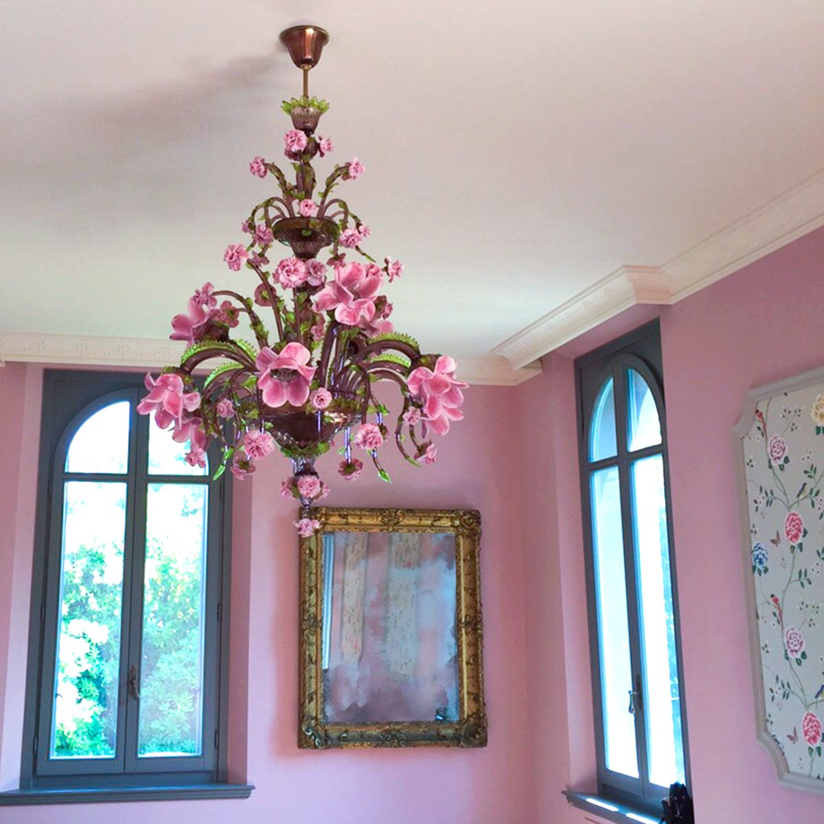 lampadario classico rosae rosarum