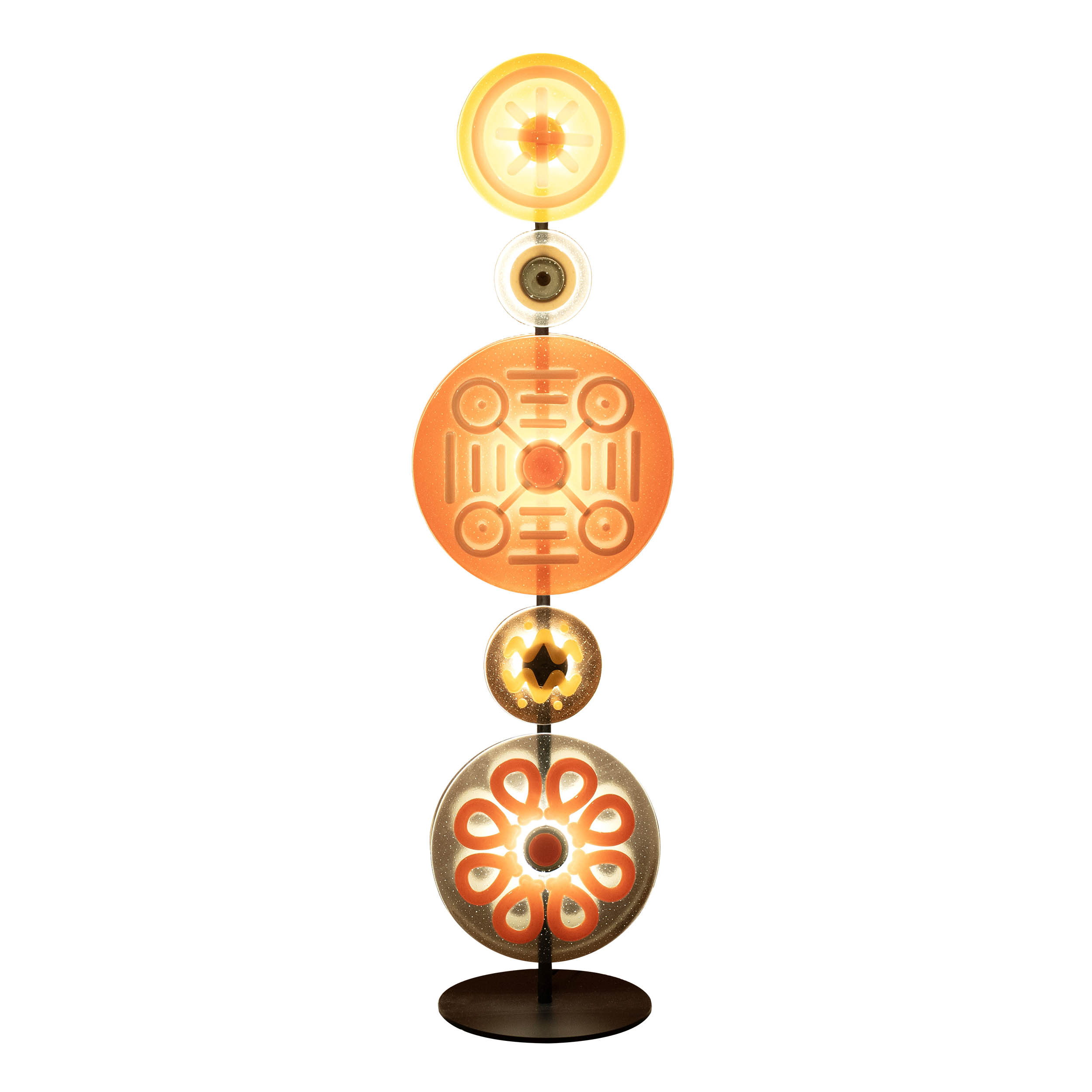 Lollipop artistic lamp by Leo de Carlo | Multiforme