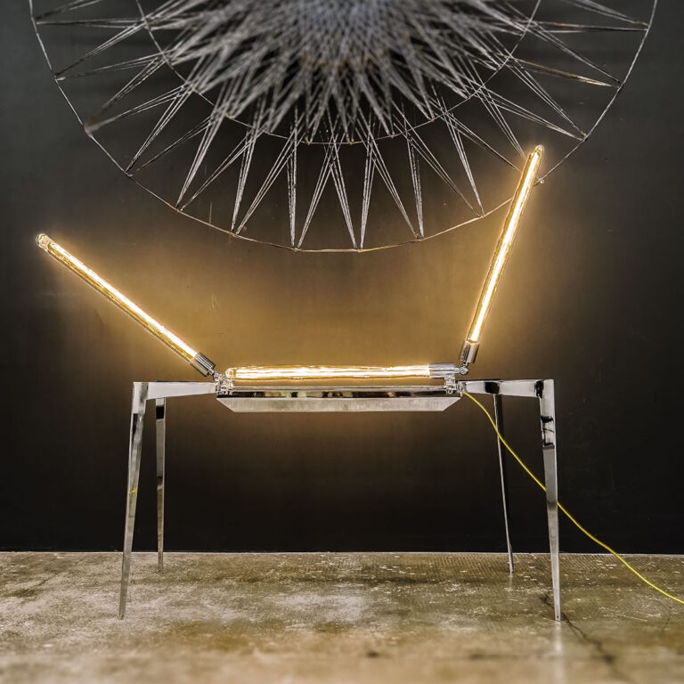 Lampada artistica di design Stick Insect