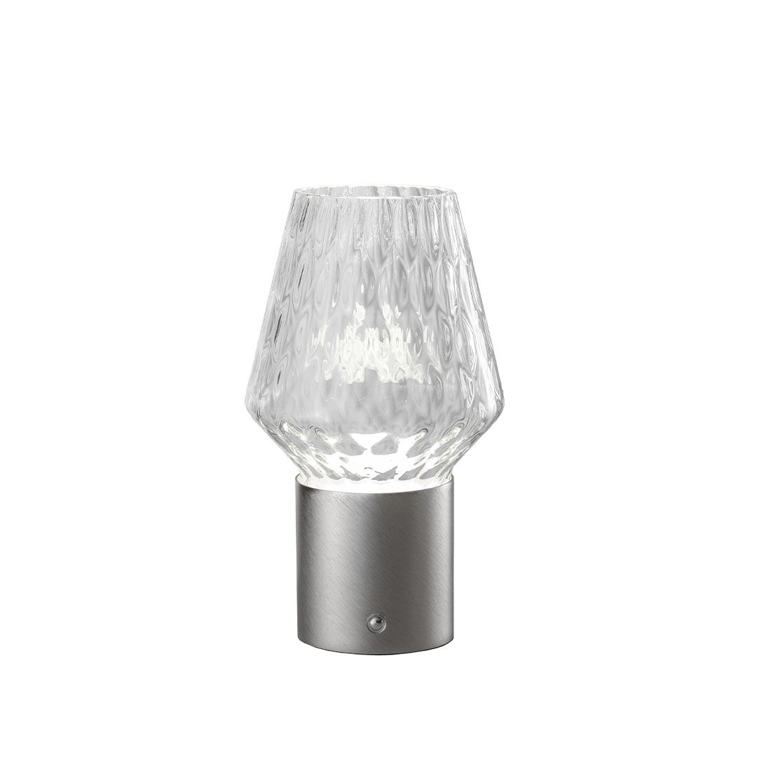 Forestina nikel lampada da tavolo